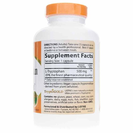 L-Tryptophan 500 Mg, LDK